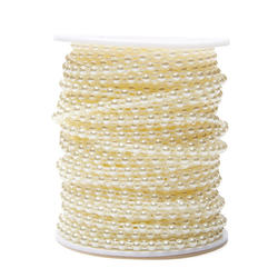 Ivory Fused String Pearl Beads