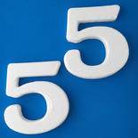 Foam Number "5" Set