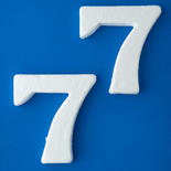 Foam Number "7" Set