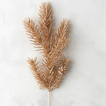 Gold Glittered Artificial Angel Pine Picks