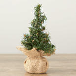 Small Artificial Pine Tree with Burlap Base
