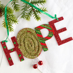 "Hope" Christmas Ornament