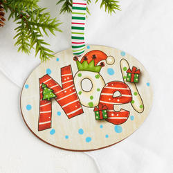 "Noel" Christmas Ornament