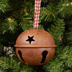 Rusty Sleigh Bell Ornament