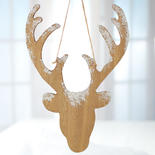 Woodland Deer Head Ornament