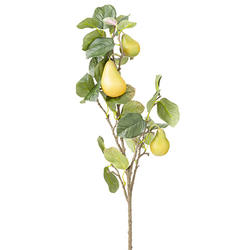 Factory Direct Craft Artificial Pear Branches for Indoor Decor 4 Branches
