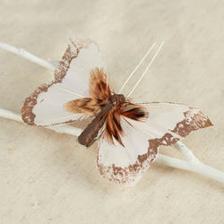 Feathered Artificial Butterfly