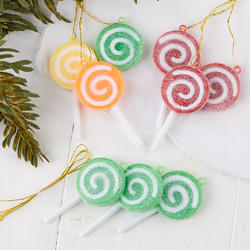 Swirl Lollipop Ornaments