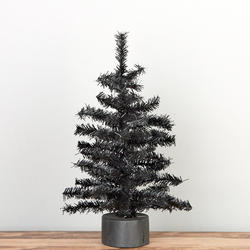 Black Artificial Canadian Pine Tree