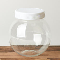 Clear Round Acrylic Jar