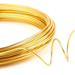 Gold Aluminum Craft Wire