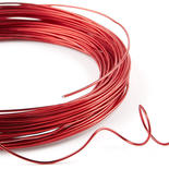 Red Aluminum Craft Wire