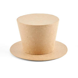 Paper Mache Top Hat Box