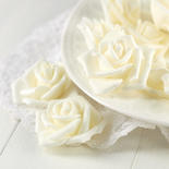 Ivory Artificial Rose Heads