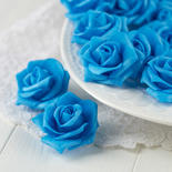 Turquoise Artificial Rose Heads