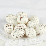 Miniature Brown Speckled Artificial Eggs