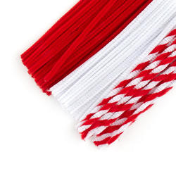 Candy Cane Pipe Cleaners