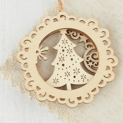 Unfinished Ready to paint cutouts Filigree findings LASER CUT WOOD Ornaments