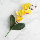 Yellow Artificial Orchid Stem