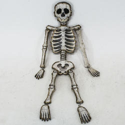 Rustic Hanging Halloween Skeleton