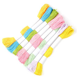 Pastel Embroidery Floss Skeins