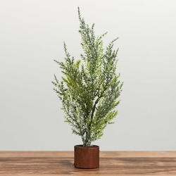 Small Snowy Artificial Pine Tree