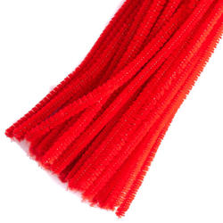 Red Pipe Cleaners