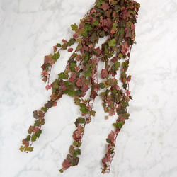 Cascading Artificial Grape Leaf Bush