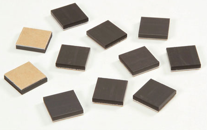 Bulk Square Adhesive Back Magnets Pins And Magnets Basic Craft 