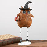 Halloween Owl Witch Figurine