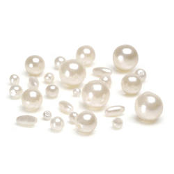 Assorted Ivory Faux Pearls