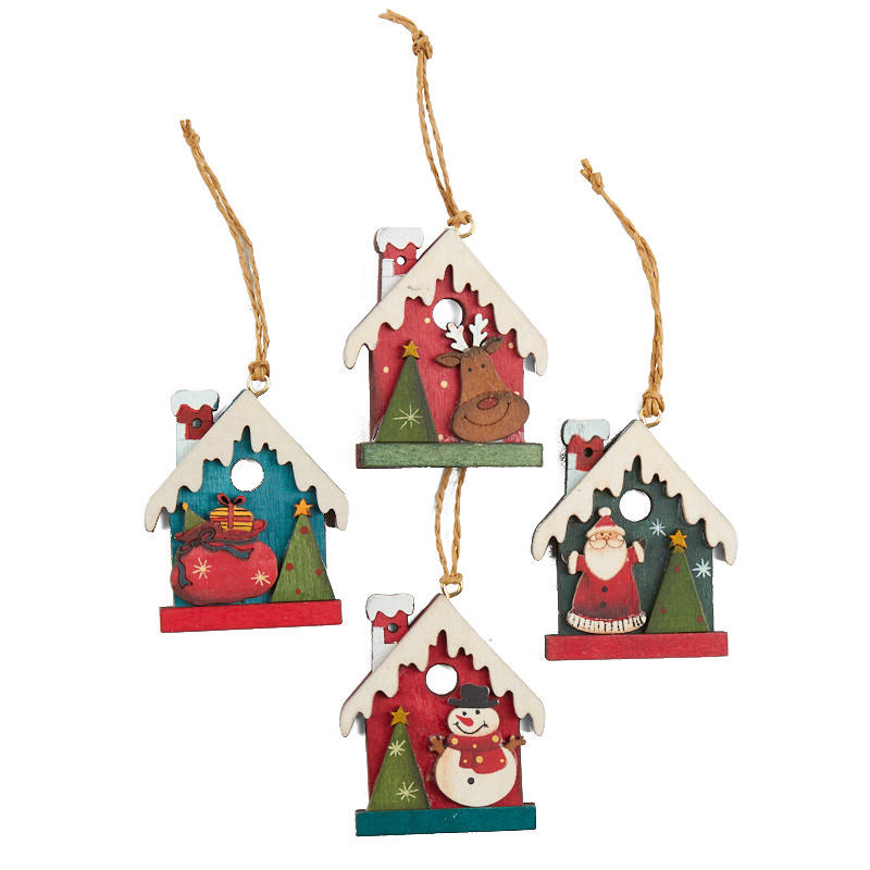 Primitive Birdhouse Christmas Ornament - Christmas Ornaments ...