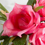 Hot Pink Artificial Rose Bundle
