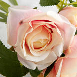 Creamy Pink Artificial Rose Bundle