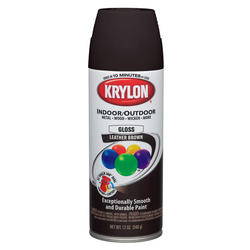 Krylon Indoor/Outdoor Gloss Leather Brown Spray Paint