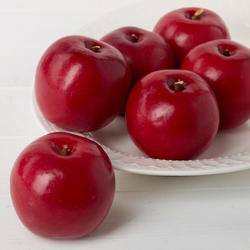 Artificial Red Apples
