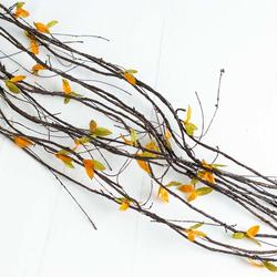 Orange Artificial Twig Garland
