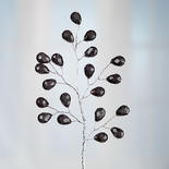 Black Acrylic Bead Pick