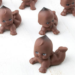 African American Soft Vinyl Kewpie Baby Dolls
