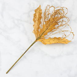 Gold Artificial Berry and Leaf Loop Spray