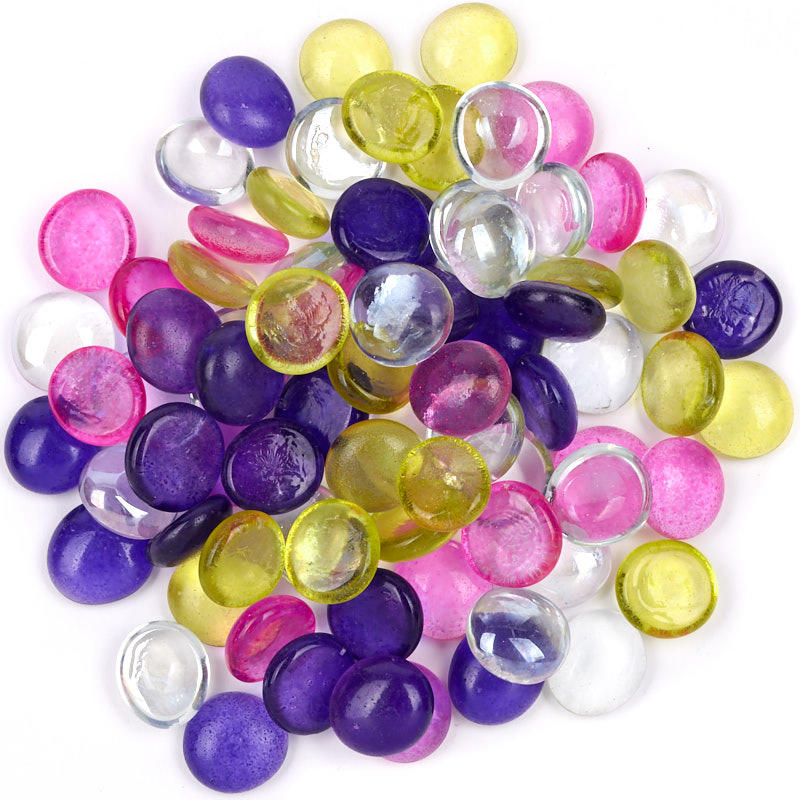 Pastel Flat Glass Gems - Floral Design Accessories - Floral Supplies ...