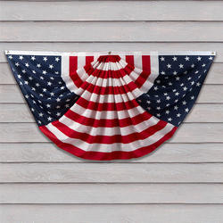 Factory Direct Craft America Bunting Wall Sign 