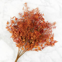 Autumn Artificial Maple Leaf and Springeri Bush