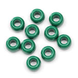 Green Opaque Pony Beads