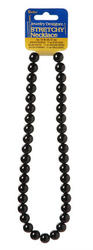 Black Pearl Stretch Necklace