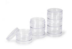 Round Screw Together Stacking Containers