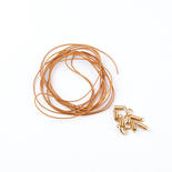 Light Brown Necklace Kit with Findings