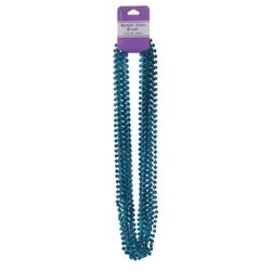 Blue Mardi Gras Necklaces