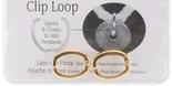 Gold Plated Clip Loops