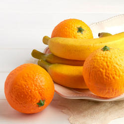 Artificial Oranges and Bananas Set